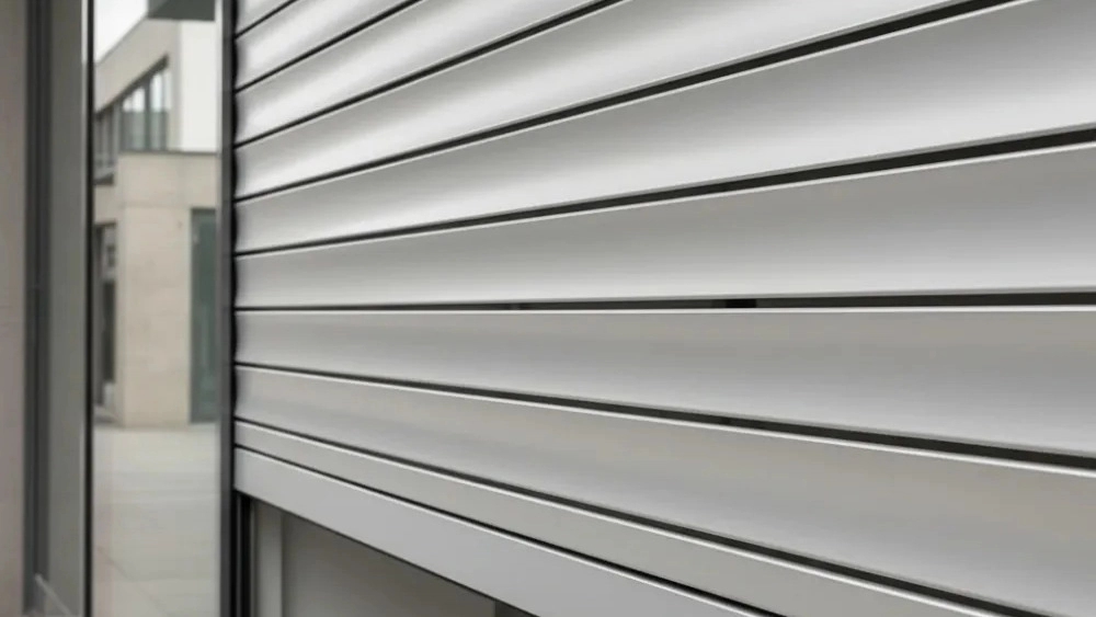 80 arc aluminum electric shutter blade with high resistance and durability 80 arc aluminum electric shutter blade with high resistance and durability